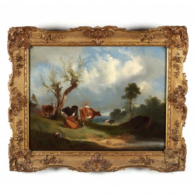 an-antique-continental-pastoral-genre-painting