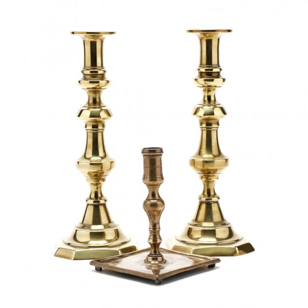 three-antique-candlesticks