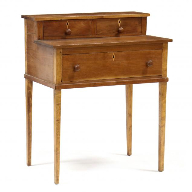 southern-walnut-federal-style-desk