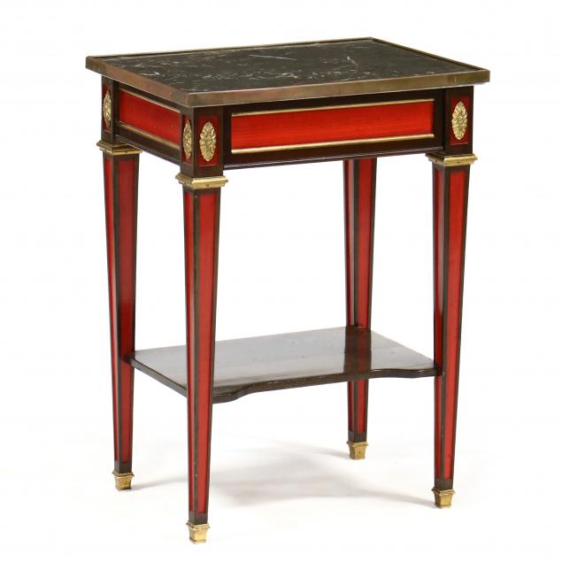 ardley-hall-marble-top-mahogany-side-table