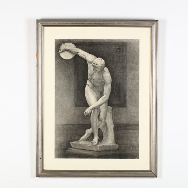 charcoal-drawing-of-discobolus-after-myron