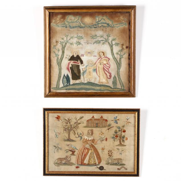 two-antique-continental-pictorial-needleworks