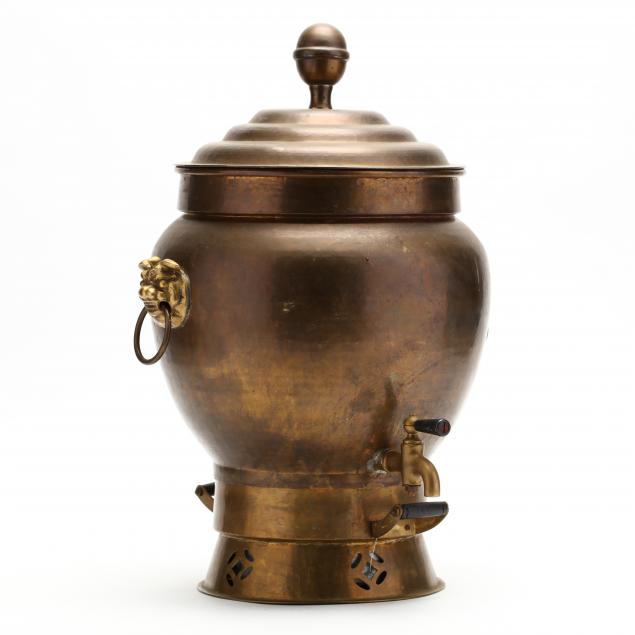 a-vintage-chinese-brass-water-dispenser