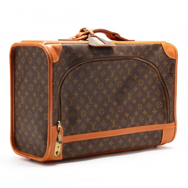 Louis Vuitton Large Monogram Duffel Bag Overnight Travel Keepall Rare  French Co