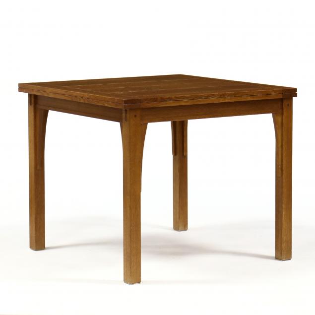 stickley-mission-style-oak-pub-table