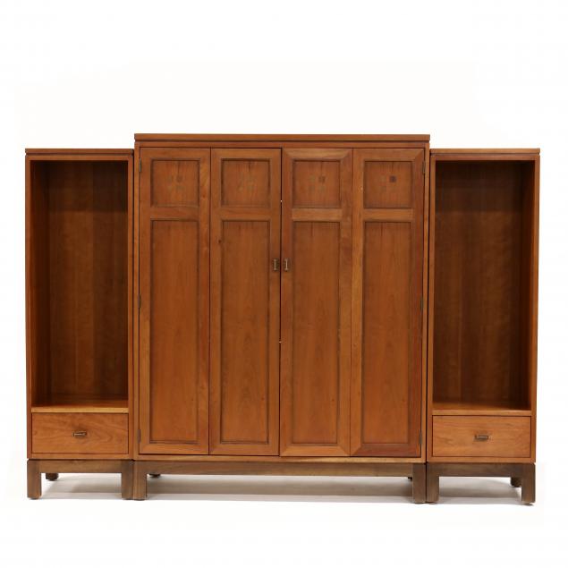stickley-mission-style-cherry-entertainment-center