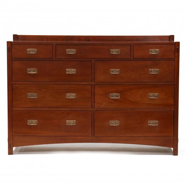 stickley-mission-style-cherry-chest-of-drawers