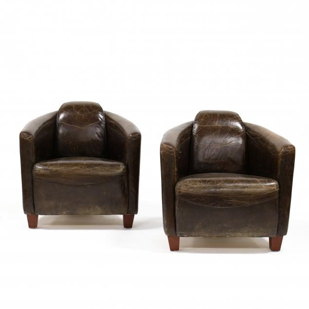 pair-of-art-deco-style-leather-upholstered-club-chairs