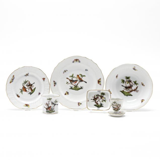 a-selection-of-herend-rothschild-bird-porcelain