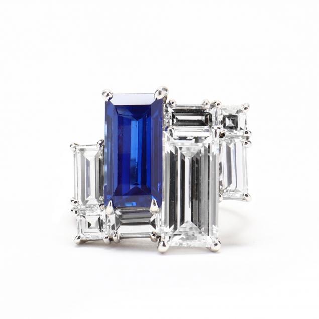 important-platinum-kashmir-sapphire-and-diamond-ring