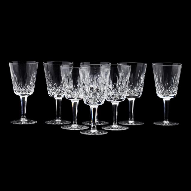 waterford-eight-lismore-water-goblets