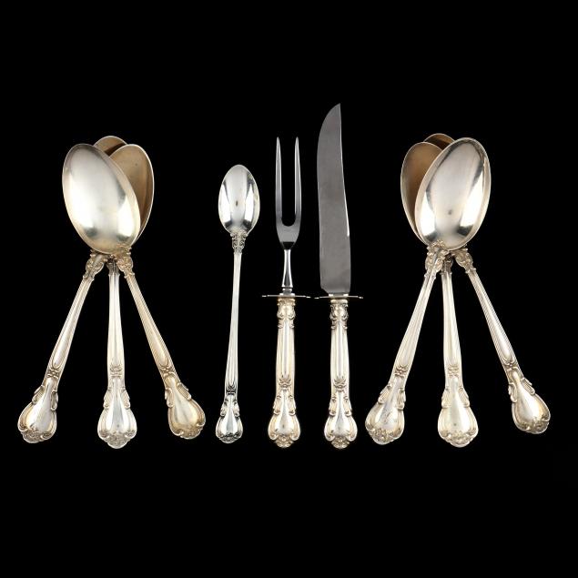 gorham-chantilly-sterling-silver-flatware