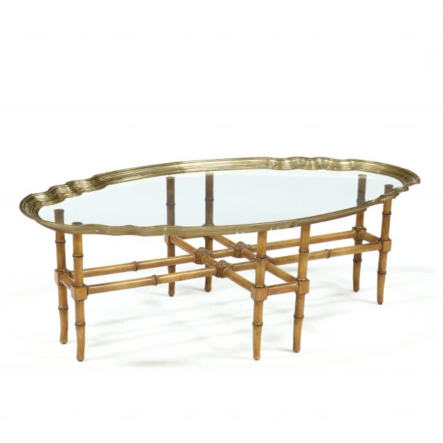 designer-faux-bamboo-coffee-table