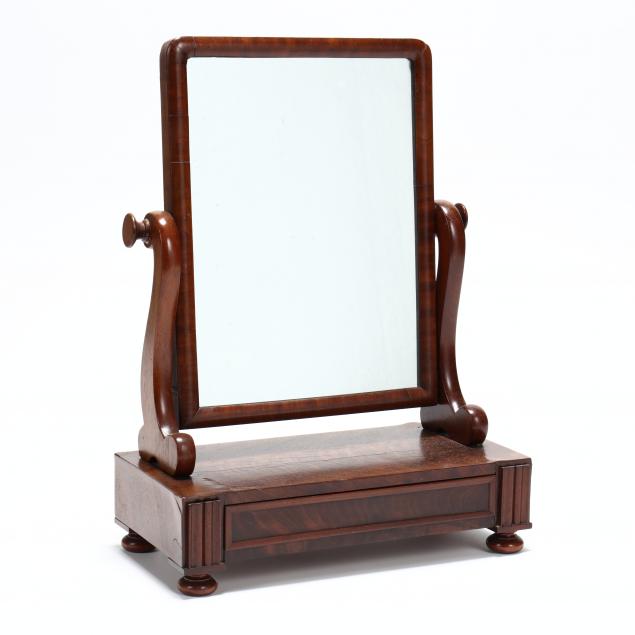 william-iv-mahogany-shaving-mirror