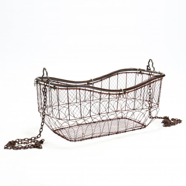 antique-french-wirework-hanging-bassinet