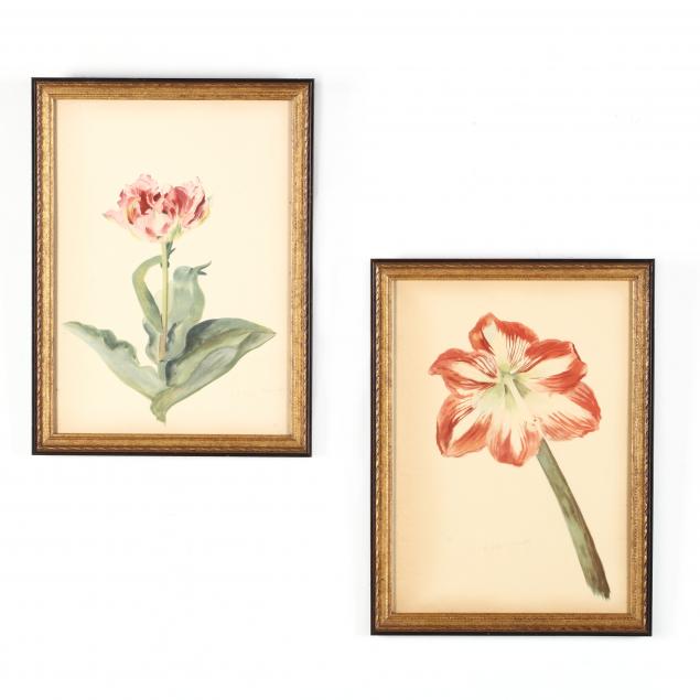 pair-of-framed-floral-prints