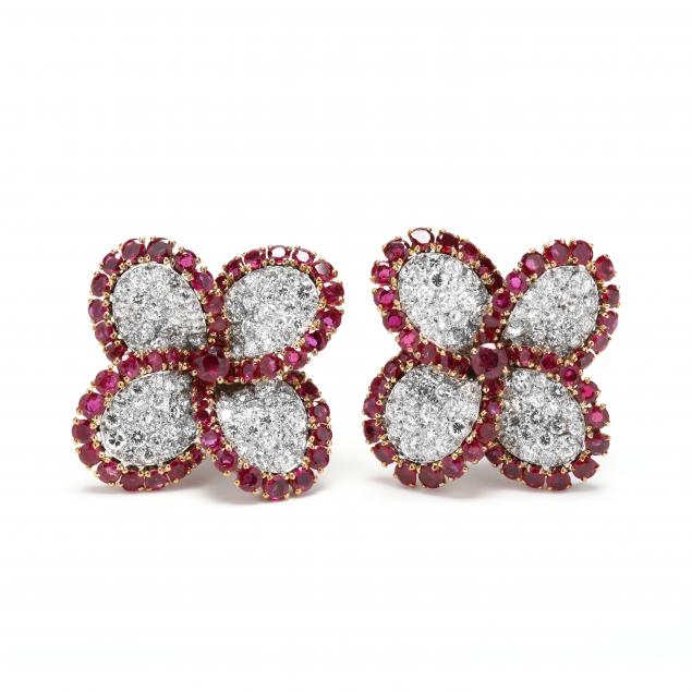 platinum-and-18kt-gold-diamond-and-ruby-earrings-french