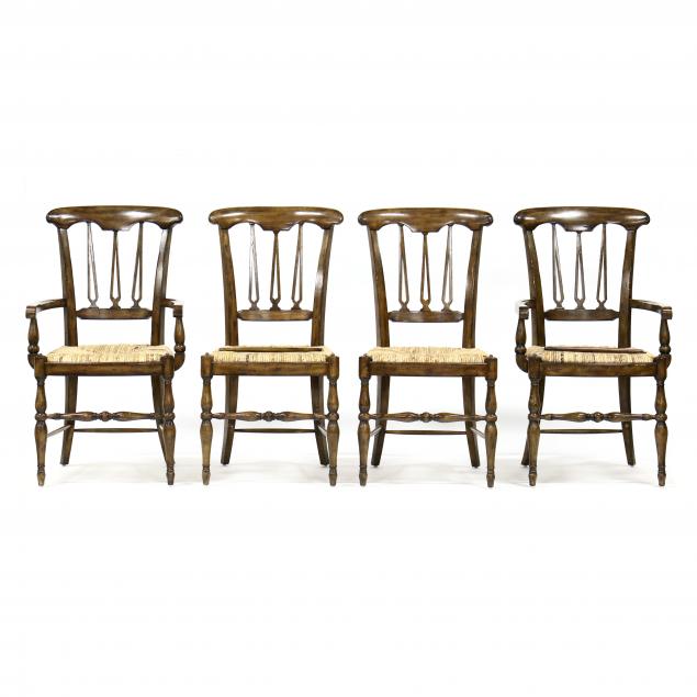 maitland-smith-set-of-four-regency-style-dining-chairs