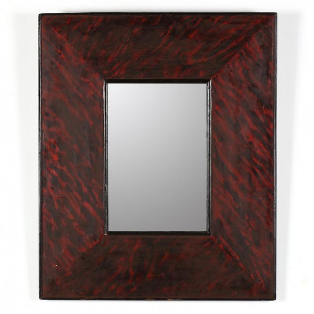 faux-tortoiseshell-design-mirror