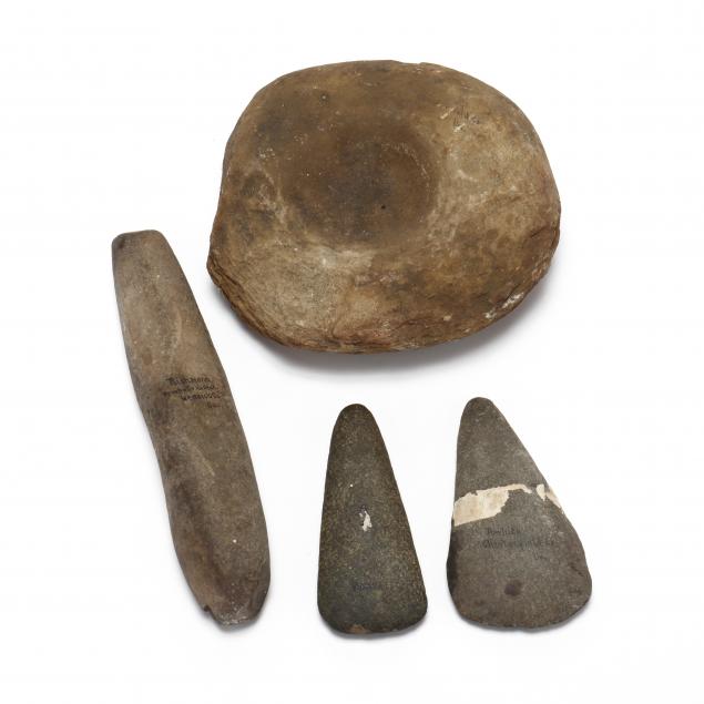 four-prehistoric-virginia-stone-artifacts