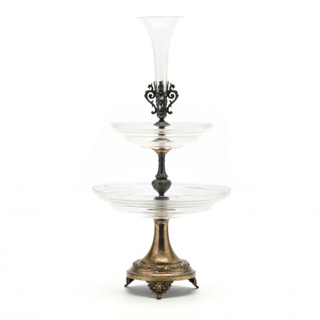 an-antique-silverplate-glass-centerpiece