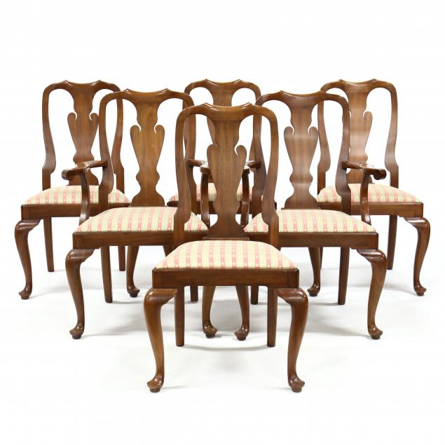 henkel-harris-set-of-six-queen-anne-style-walnut-dining-chairs