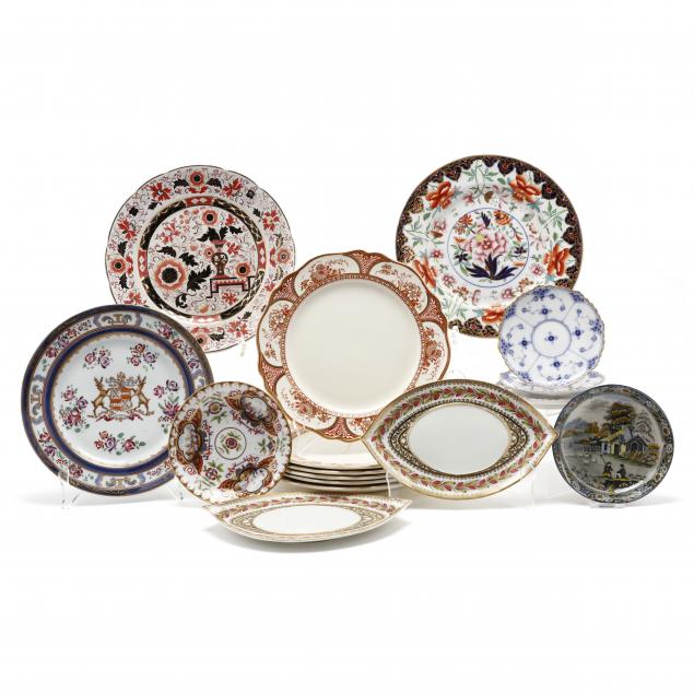 an-assortment-of-antique-tableware