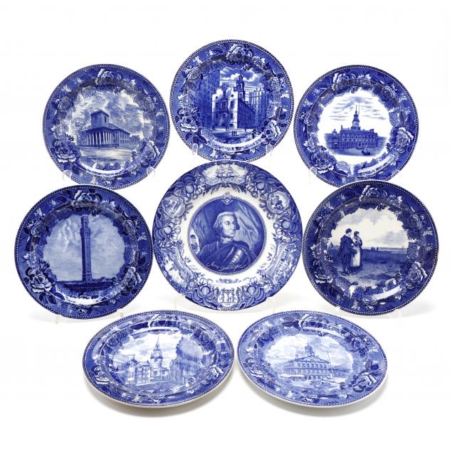 a-group-of-wedgwood-etruria-flow-blue-plates
