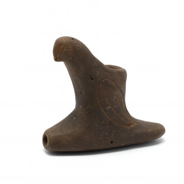 north-carolina-clay-bird-effigy-platform-pipe