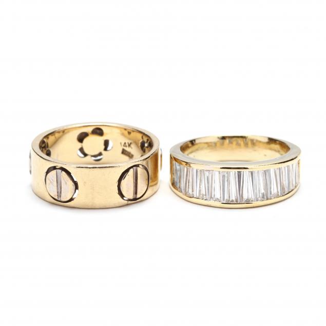 two-gold-rings