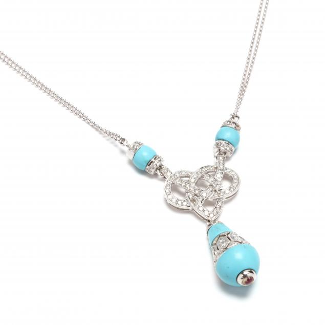 18kt-white-gold-turquoise-and-diamond-necklace