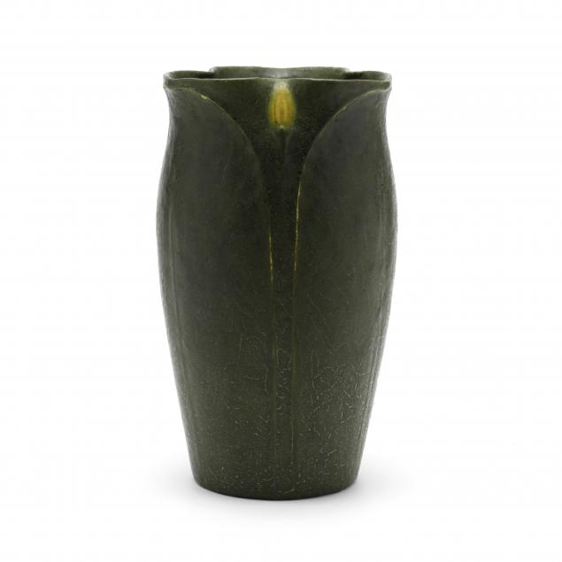 grueby-art-pottery-baluster-vase