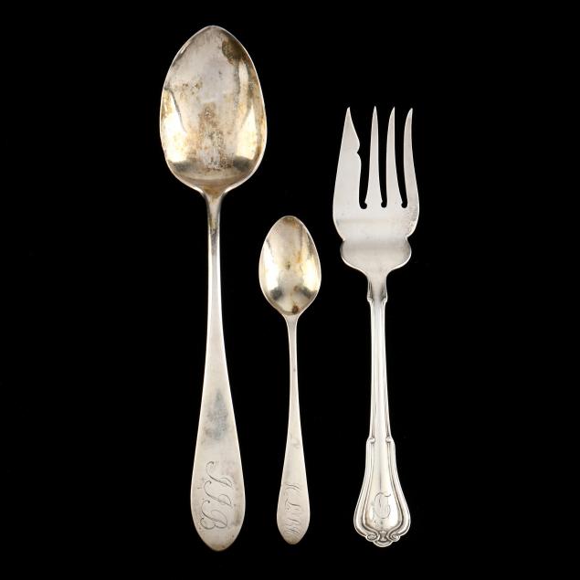 three-nc-coin-and-sterling-silver-flatware-items-mark-of-vogler