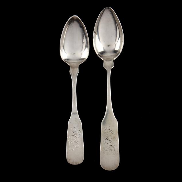 two-moravian-coin-silver-teaspoons-mark-of-john-matthew-micksch