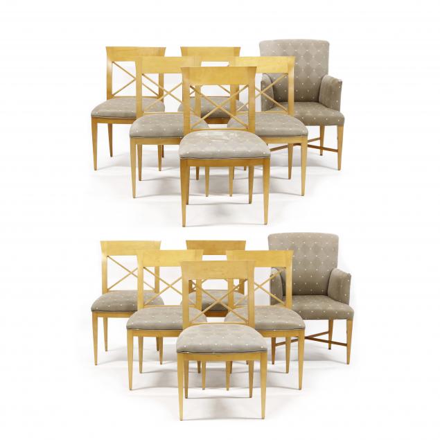 charles-pfister-set-of-twelve-i-prima-vera-i-dining-chairs-for-baker