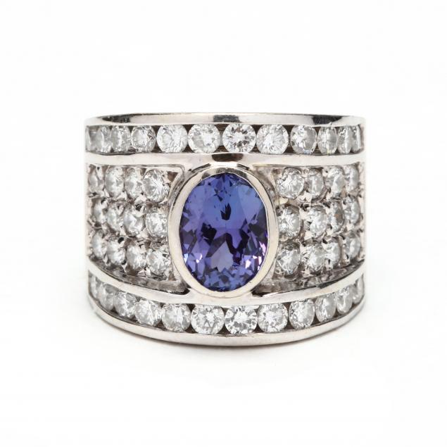 14kt-white-gold-tanzanite-and-diamond-ring