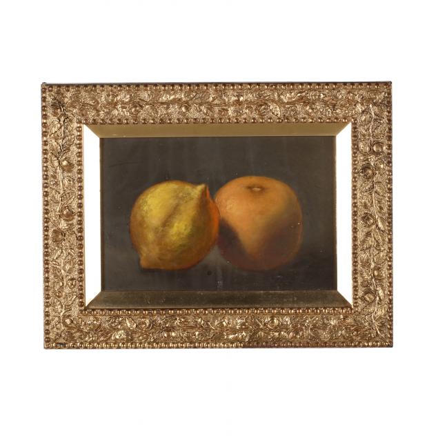 an-antique-american-school-still-life-painting-with-lemon-orange