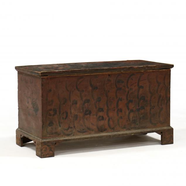 southern-paint-decorated-chippendale-blanket-chest