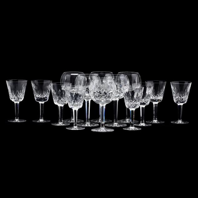 waterford-lismore-crystal-stemware