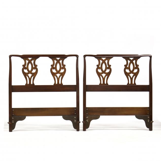 henkel-harris-pair-of-chippendale-style-twin-size-headboards