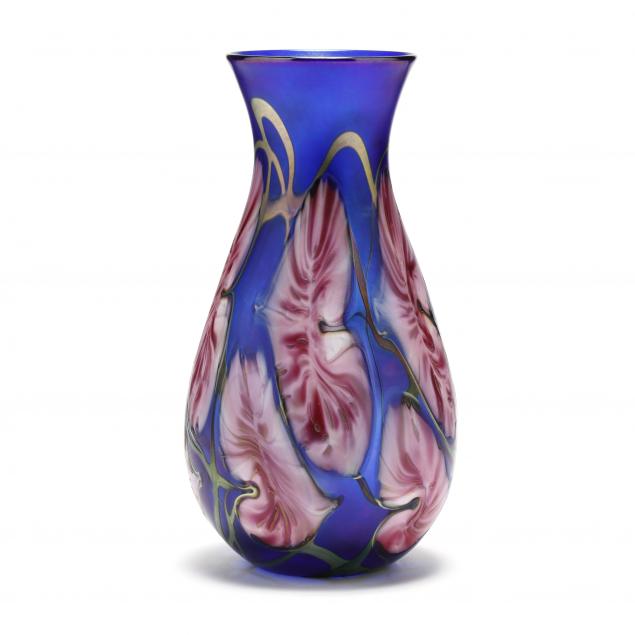 john-lotton-i-leaf-and-vine-i-art-glass-vase