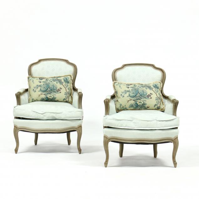 pair-of-scalamandre-upholstered-bergeres