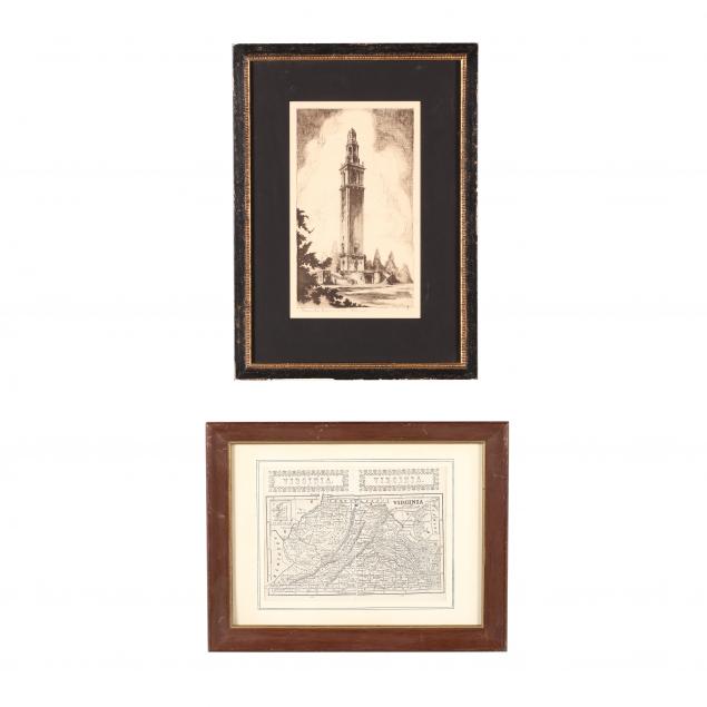 two-antique-virginia-related-works-on-paper