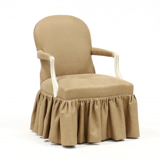 french-provincial-style-overupholstered-armchair