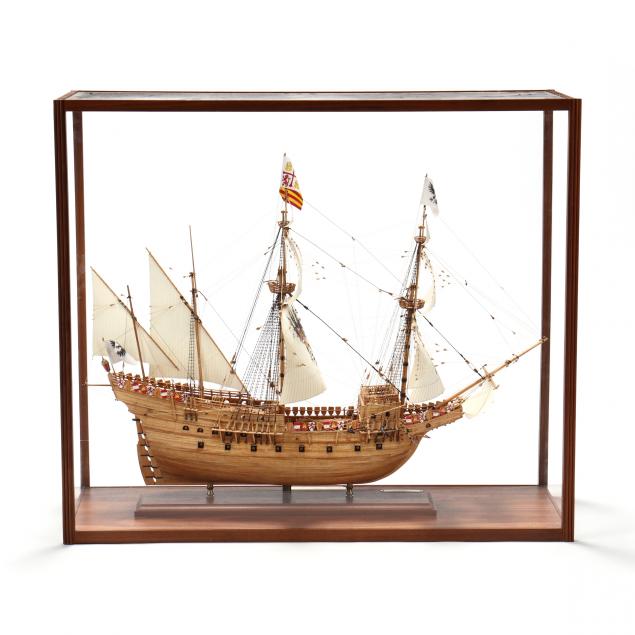 frank-gaskill-spanish-galleon-model