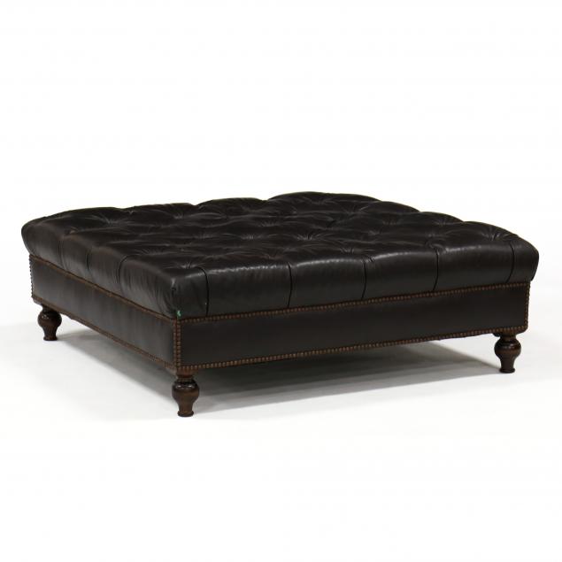 leather-over-upholstered-ottoman