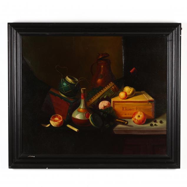 a-contemporary-still-life-painting-with-fruit-and-wine