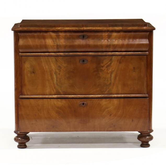 biedermeier-mahogany-commode