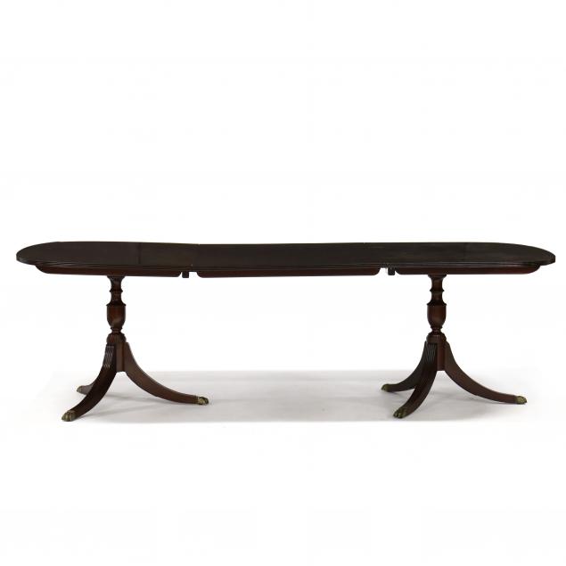 georgian-style-mahogany-double-pedestal-dining-table