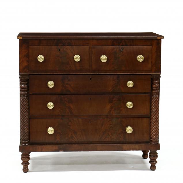 american-sheraton-mahogany-chest-of-drawers